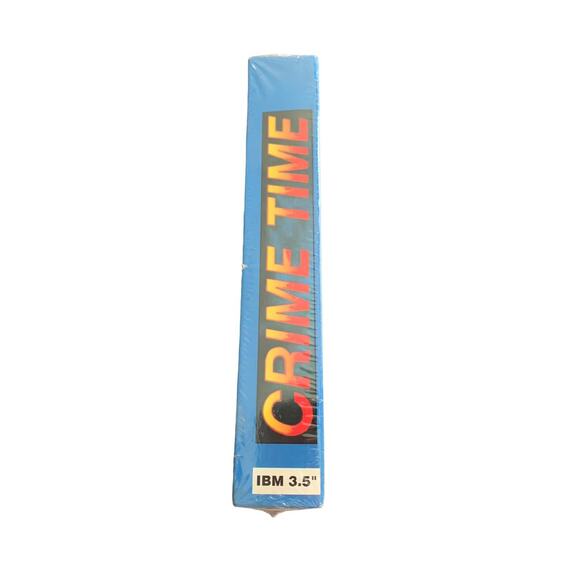 Vintage RARE 1991 Crime Time Game for IBM and Compatible Collectible Complete - Picture 6 of 8